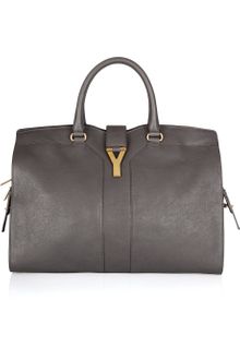 Yves Saint Laurent Large Cabas Chyc Leather Tote - Lyst