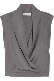 Yves Saint Laurent Silk-habotai Top - Lyst