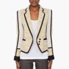 Barbara Bui Neon Tweed Jacket in Beige (yellow) - Lyst