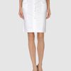 Maje Knee Length Skirt in White - Lyst