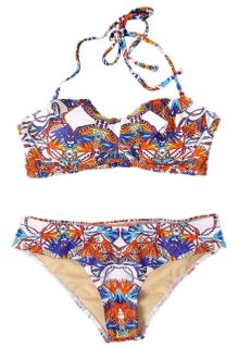 Mara Hoffman Ruffle Bustier Bikini - Lyst