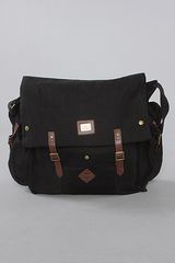 Obey The Rollers Messenger Bag in Black