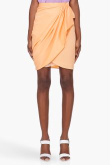 3.1 Phillip Lim Faded Orange Wrap Skirt - Lyst