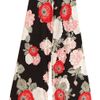 Alice + Olivia Printed Wide Leg Pant in Black (floral) - Lyst