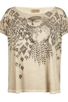 AllSaints Ikat Owl T-shirt - Lyst