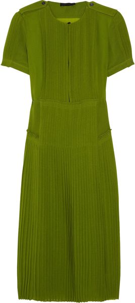 Burberry Prorsum Kinga Silk-Georgette Dress - Lyst