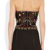 Dolce & Gabbana Crystalembellished Stretchtulle Bustier in Black - Lyst