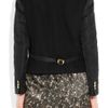 Gucci Silkfaille Ottoman Jacket in Black - Lyst