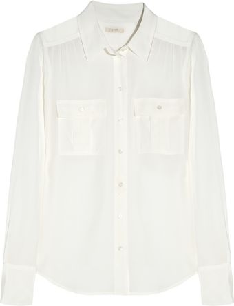 J.Crew Blythe Silk Blouse - Lyst