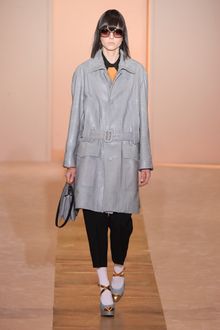 Marni Fall 2012 Crocodile Leather Trench Coat  - Lyst