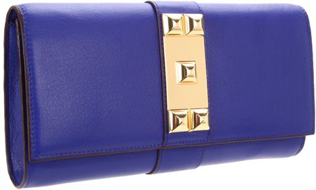 Vince Camuto Louise Clutch in Blue (cobalt) - Lyst