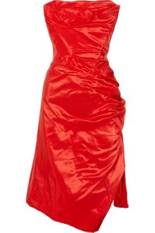 Vivienne Westwood Gold Label Corseted Silk-taffeta Dress - Lyst