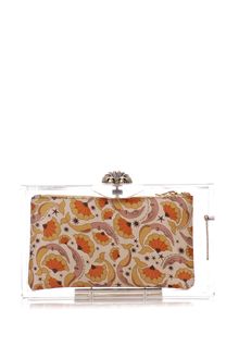 Charlotte Olympia Pandora Perspex Clutch Bag - Lyst