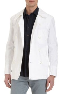 Gloverall Double Breasted Peacoat - Lyst