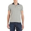 Moncler Slim Fit Polo in Gray for Men (red) - Lyst