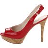 Nine West Nine West Womens Bigspender Slingback Sandal in Red (red patent synthetic) - Lyst