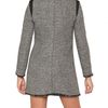 Space Tweed Coat in Gray (black) - Lyst