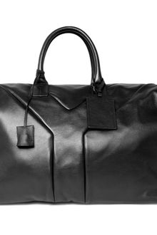 Yves Saint Laurent Hamptons Large Leather Holdall Bag - Lyst