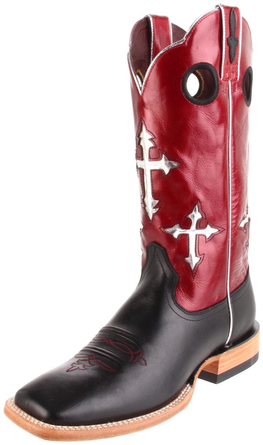 Ariat Mens Ranchero Pull On Boot In Red For Men Blackdeep Red Lyst