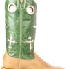 Ariat Mens Ranchero Pull On Boot in Green for Men (sand/electric green) - Lyst