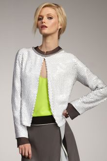Diane Von Furstenberg Hanka Sequin Jacket - Lyst