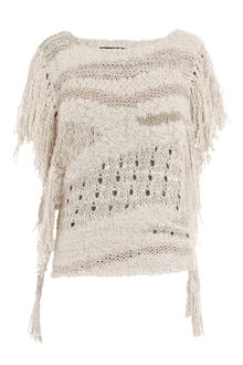 Isabel Marant Agora Fringed Poncho - Lyst