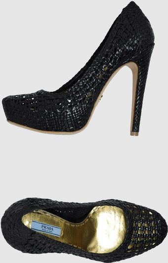 Prada Platform Pumps - Lyst