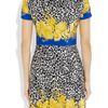 Versace Printed Silkblend Crepe Dress in Multicolor (multicolored) - Lyst
