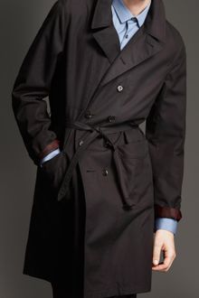 Burberry Mid-length Cotton Trench Coat - Lyst