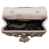 Marchesa Crystal Chain Strap Eve Bag in Silver - Lyst