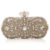 Marchesa Crystal Embroidered Clutch in Silver - Lyst