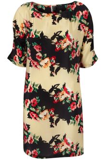 Topshop Oriental T-shirt Dress - Lyst