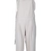 Avhash By Anne Valérie Hash Cropped Jumpsuit in Beige (nude) - Lyst