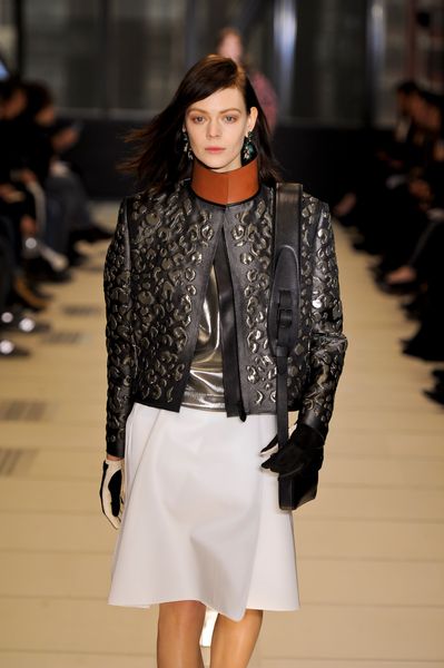 Balenciaga Fall 2012 Black Leather Messenger Bag  in Black - Lyst