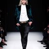 Balmain Fall 2012 Collarless Blouse in White - Lyst
