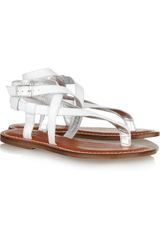 Bernardo Dazzling Leather Sandals