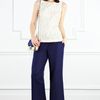 Coast Reva Lace Top in White (ivory) - Lyst
