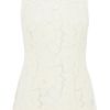 Coast Reva Lace Top in White (ivory) - Lyst