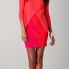 Cut25 Wrap Front Sweater in Pink (coral) - Lyst