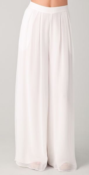 Elizabeth And James Vera Pants in White - Lyst