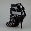 Givenchy Cage Sandals in Black - Lyst