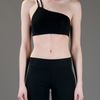 Helmut Lang Asymmetric Bra in Black - Lyst