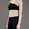 Helmut Lang Asymmetric Bra in Black - Lyst