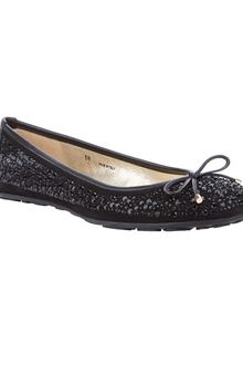 Jimmy Choo Crystal Embellished Ballet Pump - Lyst