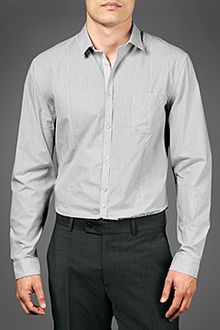 John Varvatos Slim Fit Shirt with Contrast Placket - Lyst
