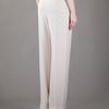 Lanvin Pleated Trouser in White - Lyst