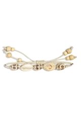 Mango Shell and Skull Bracelet