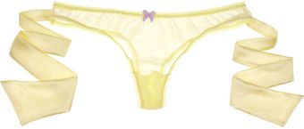 Mimi Holliday By Damaris Fizz Gig Silk-chiffon Briefs - Lyst