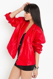 Nasty Gal Cherry Bomb Moto Jacket - Lyst