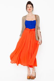 Nasty Gal Kari Maxi Skirt - Lyst